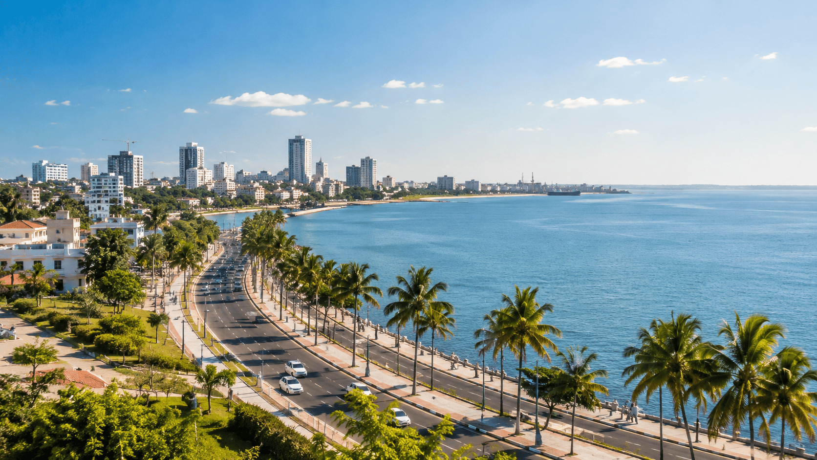 Vista turística de Maputo